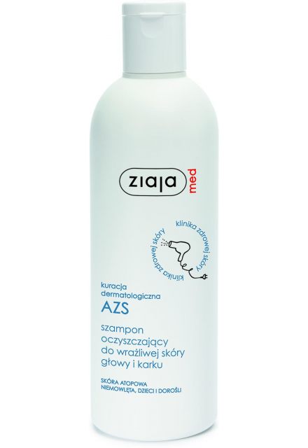 szampon oczyszczający do wrażliwej skóry głowy i karku