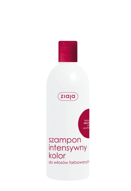 szampon intensywny kolor olej rycynowy